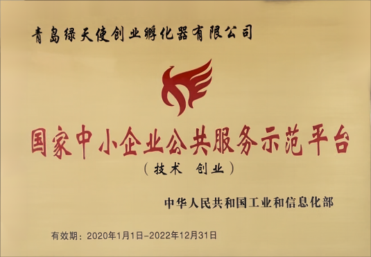 國家中小企業(yè)公共服務(wù)示范平臺(tái)