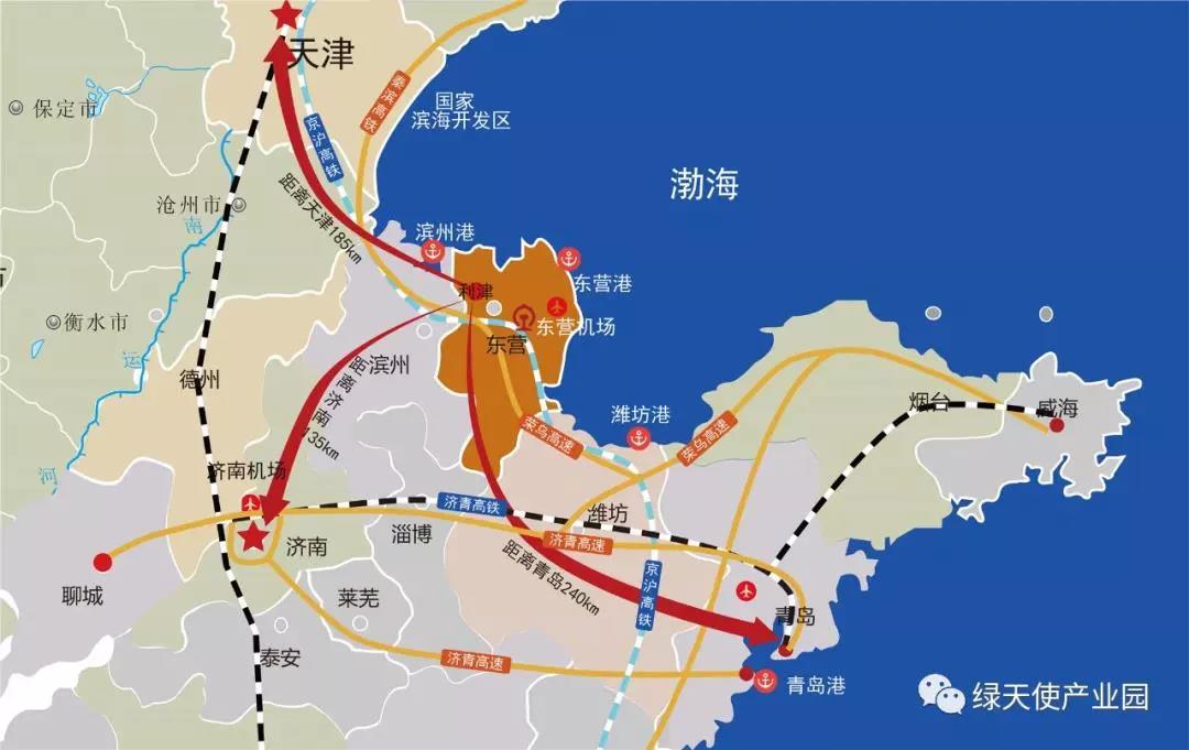 綠天使跨境電商產(chǎn)業(yè)園地圖